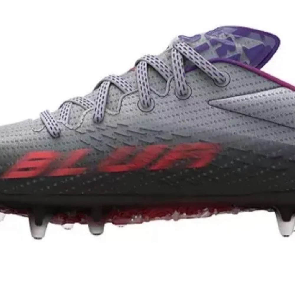 New Under Armour Blur Smoke MC Soccer Cleats Grey 3025123-100 Women's Size 9.5 - Picture 5 of 7